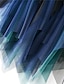 voordelige Effen rokken-Dames Rok A-lijn Schommel Midi Hoge taille Rokken Onregelmatige zoom Meerlaags Kleurenblok Straat Vakantie Winter Spandex Modieus Casual Wit Roze blauw Groen