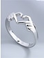 Χαμηλού Κόστους Δαχτυλίδια-Γυναικεία Δακτυλίδια Μοντέρνα ΕΞΩΤΕΡΙΚΟΥ ΧΩΡΟΥ Καρδιά Δαχτυλίδι