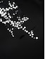 ieftine Rochii Party-Pentru femei Rochie neagra Rochie cu paiete Rochie de bal Paiete Plasă În V Manșon Lung Zi de Naștere Vacanță Negru Primăvară Iarnă