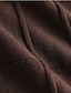 abordables Jupes unies-Femme Jupe Jupe longue Midi Taille haute Jupes Ruché Couleur Pleine Plein Air du quotidien Printemps été Polyester Elégant Mode Décontractées Noir Café