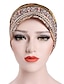 billige Kvindehatte-1 stk bohemia blødt blomsterprint hue hat tynd stil behagelig kasket omkreds 56-58cm