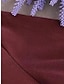 abordables robes unies-robe noire Robe casual Robe unie Femme robe longue Ruché Poche du quotidien Rendez-vous Sortie Actif Mode Col Roulé manche longue 2023 Ample Noir Vin Kaki M L XL 2XL 3XL
