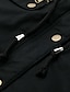 cheap Women&#039;s Puffer&amp;Parka-Women&#039;s Winter Coat Fleece Lined Puffer Jacket Drawstring Hooded Parka Thermal Warm Heated Jacket with Poackets Fall Long Coat Windproof