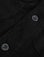 voordelige Herenjacks &amp; jassen-Voor heren Corduroyjack shacket Buiten Alledaagse kleding Warm Herfst Winter Effen Modieus Streetwear Revers Normaal Zwart Leger Groen Donkergrijs Jacks