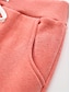 abordables pantalon actif pour femme-Femme Joggings Taille haute Toute la longueur Rose Claire Automne