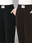 tanie damskie spodnie wizytowe-damskie obcisłe sztruksowe spodnie sukienka spodnie pełna długość moda streetwear outdoor street czarny brązowy m l jesień zima