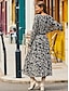 cheap Designer Dresses-Sofia Modal Print Maxi Dress