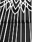 お買い得  レディースＴシャツ-女性用 プラスサイズ Tシャツ フラワー ストライプ カジュアル 祝日 ブラック ホワイト ピンク プリント 半袖 チュニック ベーシック スクエアネック レギュラー
