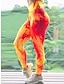 voordelige Leggings-Dames Leggings Polyester Afdrukken Hoge taille Volledige lengte Luipaard Print Herfst