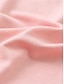 billige Nattøj til kvinder-Dame Pyjamas Sæt Ren farve Afslappet Komfort Hjem Seng Kapital Åndbart Rund hals Langærmet Skjorte Bukse Efterår Vinter Sort Lyserød