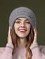 abordables Accessoires-Femme Bonnet Couleur unie / unie du quotidien Vacances Tricot Automne Hiver Confortable Décontractées 1 pcs