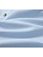 billiga Overtröjor för män-Herr Skjorta linneskjorta Strandskjorta Huvtröja Svart Vit Blå Långärmad Slät Huva Vår &amp; sommar Ledigt Dagligen Kläder Knapp