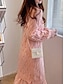 cheap Sweater Dresses-Women&#039;s Sweater Dress Knit Dress Jumper Dress Long Dress Maxi Dress Knitwear Fashion Daily Plain Outdoor Casual Holiday Vacation Crew Neck Long Sleeve Ruched Patchwork 2023 Loose Fit Black White Pink