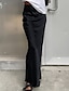 Χαμηλού Κόστους Μονές φούστες-Γυναικεία Φούστα Μακριά φούστα Μακρύ Ψηλή Μέση Φούστες Σουρωτά Μονόχρωμο Δρόμος Καθημερινά Ανοιξη καλοκαίρι Σατέν Κομψό Μοντέρνα Καθημερινό Ροζ Ανοικτό Κρασί Βιολετί Βαθυγάλαζο