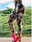 preiswerte Leggings-Damen Leggins Polyester Bedruckt Hoher Taillenbund In voller Länge Leopardenmuster Herbst