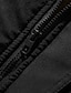 abordables Parkas Homme-Homme Manteau d&#039;hiver Veste d&#039;Hiver Doudoune Veste Polaire Zippé Poche Polyester Poche Extérieur Rendez-vous Casual Quotidien Normal Mode Décontractées Coupe Vent Chaud Hiver Plein Noir Doudoune