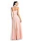 cheap Special Occasion Dresses-Sheath / Column Open Back Dress Prom Formal Evening Floor Length Sleeveless High Neck Chiffon with Bow(s) Criss Cross Beading 2024