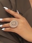 cheap Bracelets &amp; Bangles-1PC Ring For Women&#039;s Prom Alloy Retro Flower