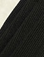 voordelige Effen rokken-Dames Rok Bodycon  Midi Hoge taille Rokken Effen Straat Dagelijks Winter Polyester Modieus Sexy Zwart Wit
