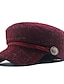 olcso Női kalapok-1db állítható trendi barett sapka retro szélálló művész sapka