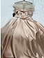 billiga Aftonklänningar-a-line aftonklänning elegant klänning formell röd grön klänning golvlängd kortärmad illusion hals satin med rynkad pärlning 2024