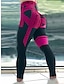 זול טייצים-בגדי ריקוד נשים חותלות פוליאסטר דפוס מותניים גבוהים באורך מלא הדפס נמר סתיו