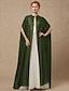 cheap Wedding Guest Wraps-Sleeveless Capes Chiffon Wedding / Party / Evening Women&#039;s Wrap With Draping / Button / Solid