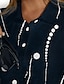 お買い得  デザイナーコレクション-女性用 ポロシャツ ブラック ブルー 半袖 日焼け防止 トップス レディース ゴルフウェア ウェア アウトフィット ウェア アパレル