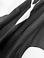 abordables Robes à motifs-Femme Robe Débardeur Bloc de couleur Imprimer Col V Robe longue maxi du quotidien Vacances Sans Manches Eté Printemps