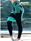 זול טייצים-בגדי ריקוד נשים חותלות פוליאסטר דפוס מותניים גבוהים באורך מלא הדפס נמר סתיו