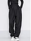 levne dámské společenské kalhoty-dámské široké šaty pracovní kalhoty kalhoty celovečerní móda streetwear denní černá m l podzim zima