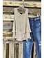 ieftine Bluze &amp; Camisole Damă-Pentru femei Bluză In Simplu Casual Multistratificat Negru Fără manșon De Bază Rotund