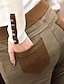 baratos Leggings de mulher-Mulheres Leggings Misto de Algodão Cintura Alta Comprimento total Preto Outono