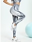 abordables Leggings-Femme Legging Taille haute Cheville Bleu œuf de mer Automne