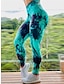 voordelige Leggings-Dames Leggings Polyester Afdrukken Hoge taille Volledige lengte Luipaard Print Herfst