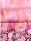 baratos Camisolas &amp; Baby Dolls de mulher-Mulheres Malha Íntima Floral Casual Feriado Imprimir Rosa Sem Manga Básico Decote U