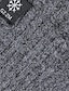 Χαμηλού Κόστους Ανδρικά καπέλα-Ανδρικά Καπέλο Beanie Καπέλο αυτιού Αυτιά Beanie καπέλο Πλεκτό Beanie Μαύρο Σκούρο Μπλε Μαρέν Μαλλί Ταξίδια ΕΞΩΤΕΡΙΚΟΥ ΧΩΡΟΥ Διακοπές Σκέτο Αντιανεμικό Ζεστό Χοντρό Ζεστό