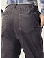 cheap Dress Pants-Men&#039;s Dress Pants Corduroy Pants Winter Pants Trousers Suit Pants Pocket Elastic Waist Plain Comfort Breathable Outdoor Daily Going out Fashion Casual Black Blue