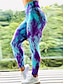 halpa Leggingsit-Naisten Leggingsit Polyesteri Painettu Korka vyötärö Täyspitkä Leopardikuvioinen Syksy