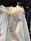 Χαμηλού Κόστους Γυναικείες Κουκούλες &amp; Φούτερ-Γυναικεία Φερμουάρ φούτερ hoodie Υφή Συμπαγές Χρώμα Causal Αθλητικά Κορδόνι Κουμπώσου Μπροστινή τσέπη Μαύρο Λευκό Ενεργό Αθλητικός Ρουχισμός ΦΟΥΤΕΡ με ΚΟΥΚΟΥΛΑ Μακρυμάνικο Πάνω Μικροελαστικό