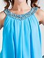 cheap Special Occasion Dresses-Sheath / Column Scoop Neck Short / Mini Chiffon / Stretch Satin Cocktail Party Dress with Beading / Draping by TS Couture®