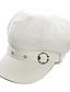 זול כובעים לנשים-כובע עיתונאי קלאסי צבע אחיד כובעי כומתה אלגנטיים כובע בסגנון בריטי וינטג&#039; כובע כומתות מתומן לנשים בנות