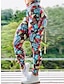 cheap Leggings-Women&#039;s Leggings Polyester Print High Waist Full Length Leopard Print Fall
