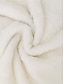 abordables Teddy Dresses-Robe Hoodie Femme Sherpa Fleece Chaud Décontracté Noir Rose Bleu S M L XL XXL