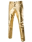 olcso Öltönyök-fekete ezüst arany férfi buli öltöny 2 darabos csúcs egyszínű szabott egymellű egygombos 2024