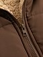 cheap Puffers &amp; Parka-Women&#039;s Winter Coat Puffer Jacket Fleece Jacket Coat Outdoor Street Daily Wear Fall Winter Long Coat Regular Fit Thermal Warm Windproof Comtemporary Casual Street Style Jacket Long Sleeve Solid Color