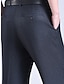tanie Sukienka spodnie-Męskie Garnitury Spodnie Spodnie garniturowe Kieszeń Równina Komfort Oddychający Na zewnątrz Codzienny Wyjściowe Moda Codzienny Szarozielony Biało-szary