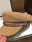 cheap Women&#039;s Hats-Black Khaki Beige French Style Solid Colors Berets Classic Newsboy Hat For Women Autumn &amp; Winter Comfortable  Painter Cap