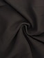 voordelige Feestjurken-Dames Zwarte jurk Feestjurk Cocktail jurk Netstof Lapwerk V-hals Lange mouw Halflange jurk Vakantie Zwart Lente Winter