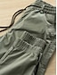 cheap Chinos-Men&#039;s Joggers Trousers Chinos Casual Pants Pocket Elastic Waist Plain Comfort Breathable Outdoor Daily Going out Fashion Casual Black Army Green